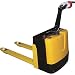 Vestil EPT-2547-30 Fully Powered Electric Pallet Truck, 3000 lbs Capacity, 47" Length x 25" Width Fork