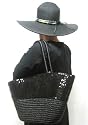 Sparkle Black Shoulder Black Tote Bag Ce5356c