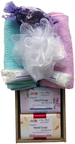 Nina Bella Collection Organic His and Her's Shower Set