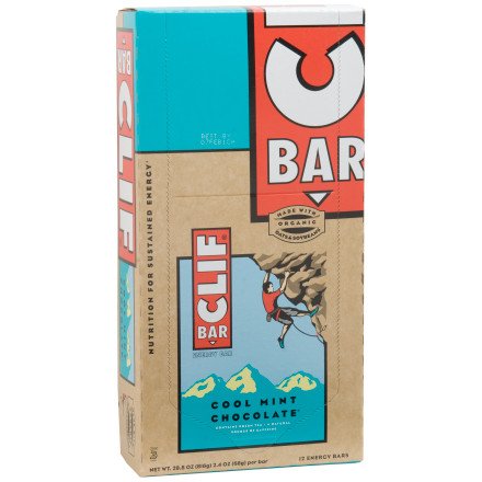 Clifbar Clif Bars - 12 Pack Cool Mint Chocolate 