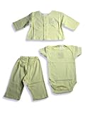Little Giraffe - Newborn Baby Boys/Girls, 3-Piece Pant Set, Yellow
