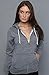 Obey The Flower Power Zip Hoody in Navy hood ,Sweatshirts for Women