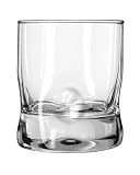 Libbey Crisa Impressions 12-Ounce Double Old Fashioned Glass, Box of 12, Clear