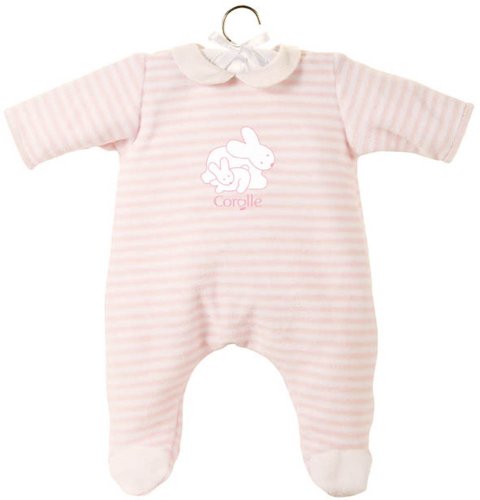 Corolle Mon Premier 12-inch Fashions Pink Striped Pajamas