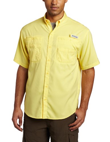 Columbia Men's Tamiami II Short Sleeve Shirt, Small, Sunit