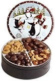 Glissading (2 pounds of chocolate almonds, toasted cashews, chocolate covered mixed nuts and deluxe mixed nuts)