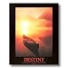 DESTINY Motivational Canoe Picture Art Print