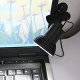 HDE (TM) USB Clip 6 LED Flexible Swivel Light