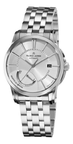 Maurice Lacroix Men's PT6168-SS002131 Pontos Silver Power Reserve Indicator Dial Watch