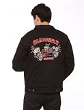 DragonflyWolfpackJacketHotRodWolfEmbroideredJacketSize:Medium