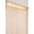 Perlen Fadenvorhang Helena 90 x 250 cm, Farbe:beige