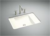 KOHLER K-2838-96 Ledges Undercounter Lavatory, Biscuit