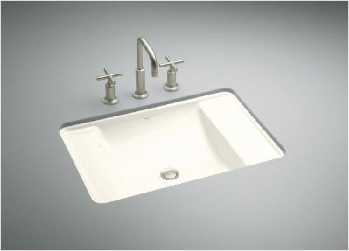 KOHLER K-2838-96 Ledges Undercounter Lavatory, Biscuit