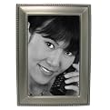 Set of 2 Antique Beaded Frames - Pewter