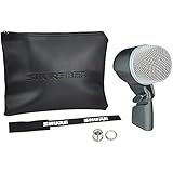 Shure BETA 52A Supercardioid Dynamic Kick Drum Microphone with High Output Neodymium Element