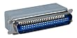 QVS - SCSI external terminator - 50 pin Centronics (M)