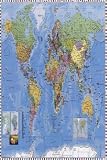 World Map PR94055 Wall Mural