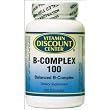 B-Complex 100 by Vitamin Discount Center - 100 Capsules Vitamin B B-Complex 100 by Vitamin Discount Center - 100 Capsules Vitamin B
