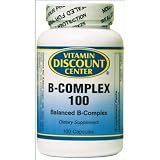 B-Complex 100 by Vitamin Discount Center - 100 Capsules Vitamin B