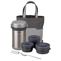 Zojirushi Ms. Bento Stainless Steel Lunch Jar Set