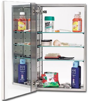 White Cabinet Body w/ Degree Hinge