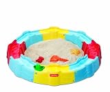 UPC 833186003783 product image for Fisher-Price Sand N Play Build a Box Sandbox, Yellow/Blue | upcitemdb.com