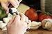 Garlic Press - Mince and Removes Skin at Same Time - Great Kitchen Tool - Stainless Steel Garlic Clove Crusher and Peeler