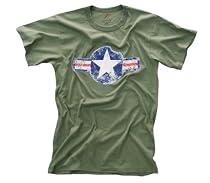 VINTAGE ARMY AIR CORP OLIVE DRAB T-SHIRT