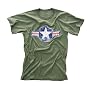VINTAGE ARMY AIR CORP OLIVE DRAB T-SHIRT