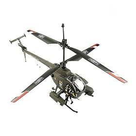 18 Huges Defender Military 3ch RC Helicopter with Gyro YD-911 (Black) from Helicopter Gyros