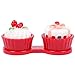 Hot Lovely 3D Cartoon Cake Cream Contact Lens Box Holder Container Case Holder