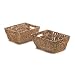 Wicker Bamboo Basket Duo
