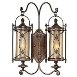 Thumbnail image for St. Moritz Outdoor 2 Light Wall Lantern by Corbett Lighting