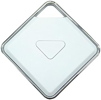 IVISHOW Mini Smart Bluetooth 4.0 Key Wallet Cell Phone Finder Locator Anti-Lost, Anti-theft Alarm Tracker With Recording GPS Camera Selfie Remote Shutter for Ipad Iphone Samsung Android (White)