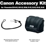 Canon Powershot SX10 IS, SX1 IS, SX20, S1 IS, S2 IS, S3 IS, S5 IS Original Canon PSC 4000 Carrying Case + Neck Strap & Lens Cleaning Kit 41fMqFIJbuL. SL160 Canon Powershot SX10 IS, SX1 IS, SX20, S1 IS, S2 IS, S3 IS, S5 IS Original Canon PSC 4000 Carrying Case + Neck Strap & Lens Cleaning Kit