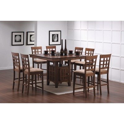 Hartsel 9 Piece Counter in Walnut