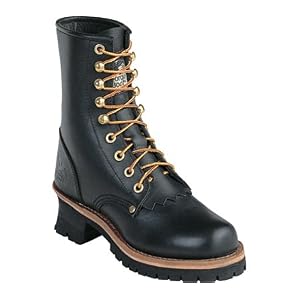 Buy Ladies Georgia 8 Leather Oil Resistant Lace-Up Casual Loggers Work Boots by Georgia