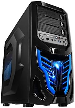 Microtel Computer® AMTI9092 Liquid Cooling PC Gaming Computer with Intel i7 4930K 3.4GHz, 32GB DDR3/1600, 2TB Hard Drive 7200RPM, 480GB SSD SATA III,24X DVD-RW, Radeon HD 7950 3GB GDDR5 Video Card, 1000Watt PS, X79 Chipset, Microsoft Windows 7 Home Premium Full Version CD - 64 bit + WiFi