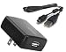 F-2AC Compatible AC Adapter + USB Cable For Olympus TG-310, STYLUS-8010, FE-4020 & More