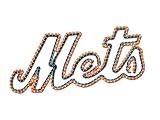American Lighting 142-0454 New York Mets Rope Light Motif, 6-Foot Black Power Cord and Mounting Hardware