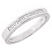 0.50ct Princess Cut Channel Set Diamond Men\'s Wedding Band Channel Set 14K White Gold ( VS Clarity, G Color)