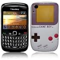 Gameboy Style Plastic Hard Case For Blackberry 8520