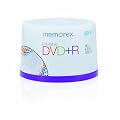 Memorex DVD+R 16x Printable 50pk Cakebox (M00573)