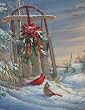 Winter Red Birds Jigsaw Puzzle