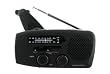Et&oacute;n FR150 Microlink Solar-Powered, Self-Powered AM/FM/Weatherband Portable Radio with Flashlight and Cell Phone Charger (Black)