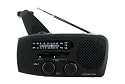 Etón FR150 Microlink Solar-Powered, Self-Powered AM/FM/Weatherband Portable Radio with Flashlight and Cell Phone Charger (Black)