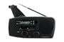 Et�n FR150 Microlink Solar-Powered, Self-Powered AM/FM/Weatherband Portable Radio with Flashlight and Cell Phone Charger (Black)
