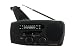Et�n FR150 Microlink Solar-Powered, Self-Powered AM/FM/Weatherband Portable Radio with Flashlight and Cell Phone Charger (Black) Image