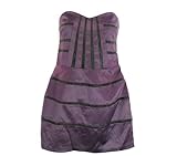 IMAGE OF BCBGeneration Seamed Bustier Dress Ultraviolet 2