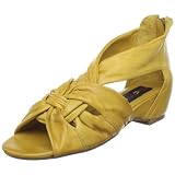 Everybody Womens Emerald Woven SandalYellow40 EU/10